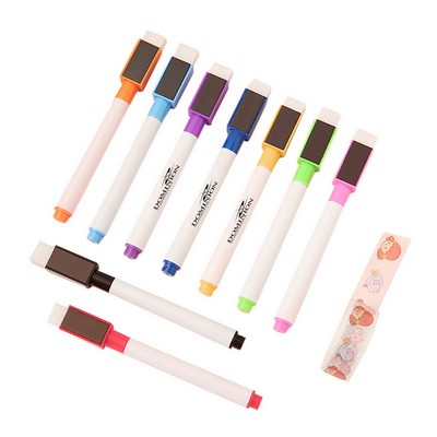 Magnetic Whiteboard Pen With Eraser