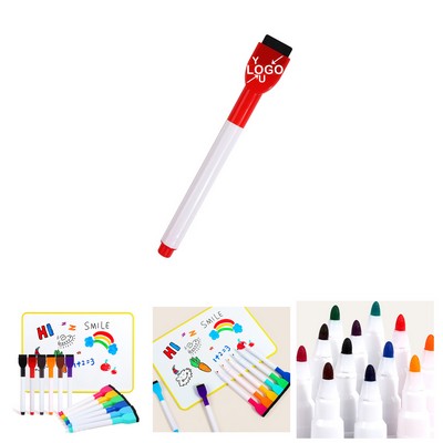 Magnetic Dry Erase Markers with Eraser