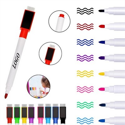 Magnetic Whiteboard Marker With Eraser