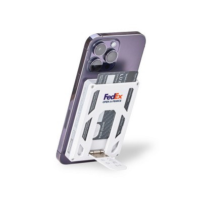 Volaris 5,000 mAh MagSafe 15W Power Bank Card Holder and Apple Find My Tracker Compatible