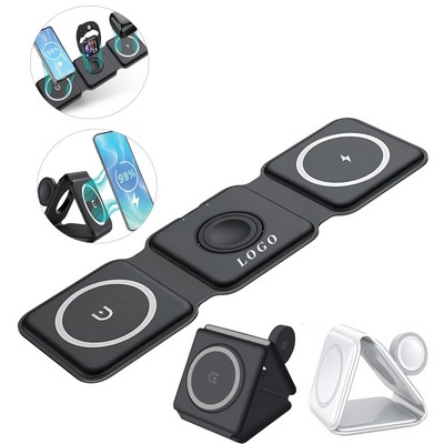 3" 1 Wireless Charger Magnetic Charging station